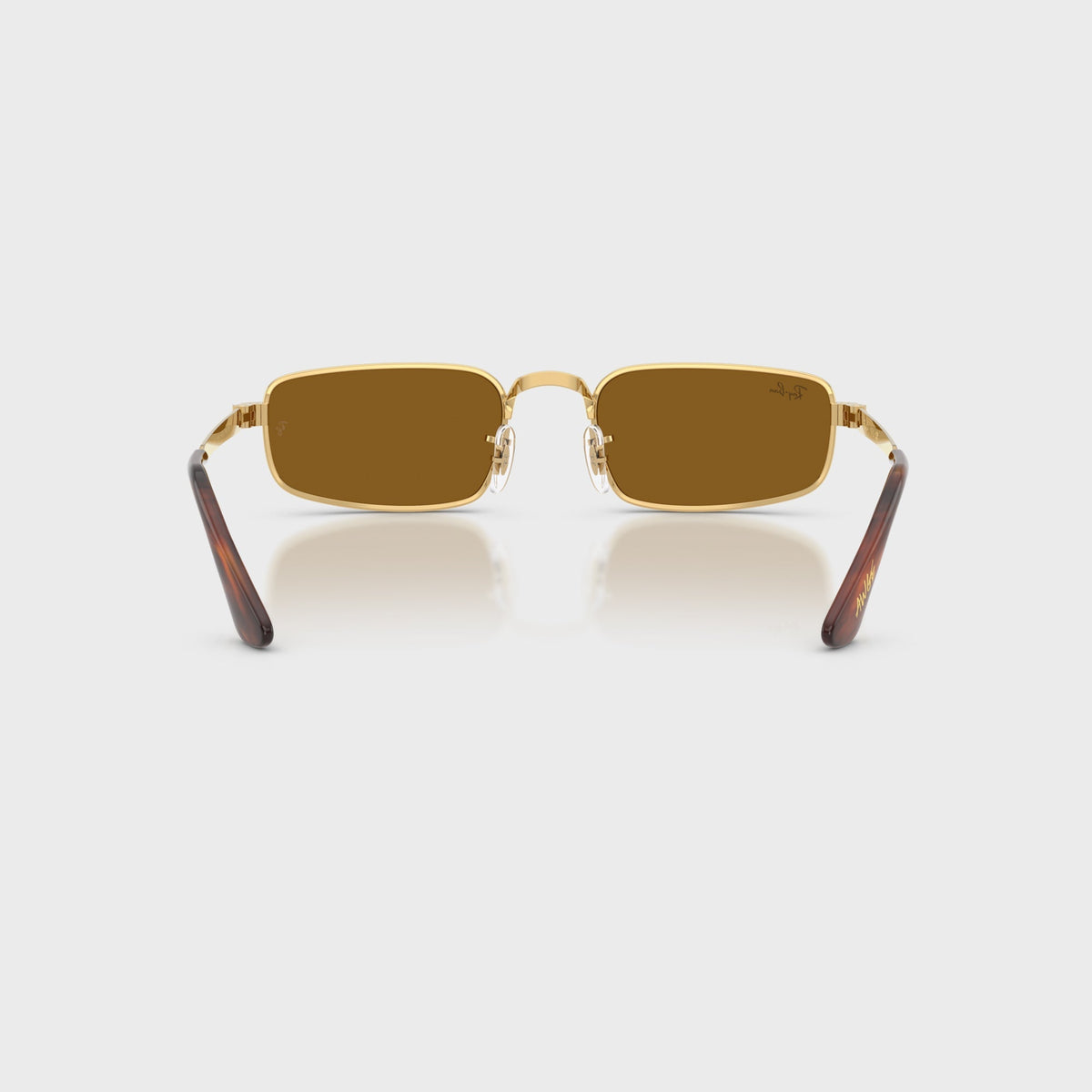 Ray-Ban x A$AP ROCKY Bold Metal Sunglasses - Gold / Brown