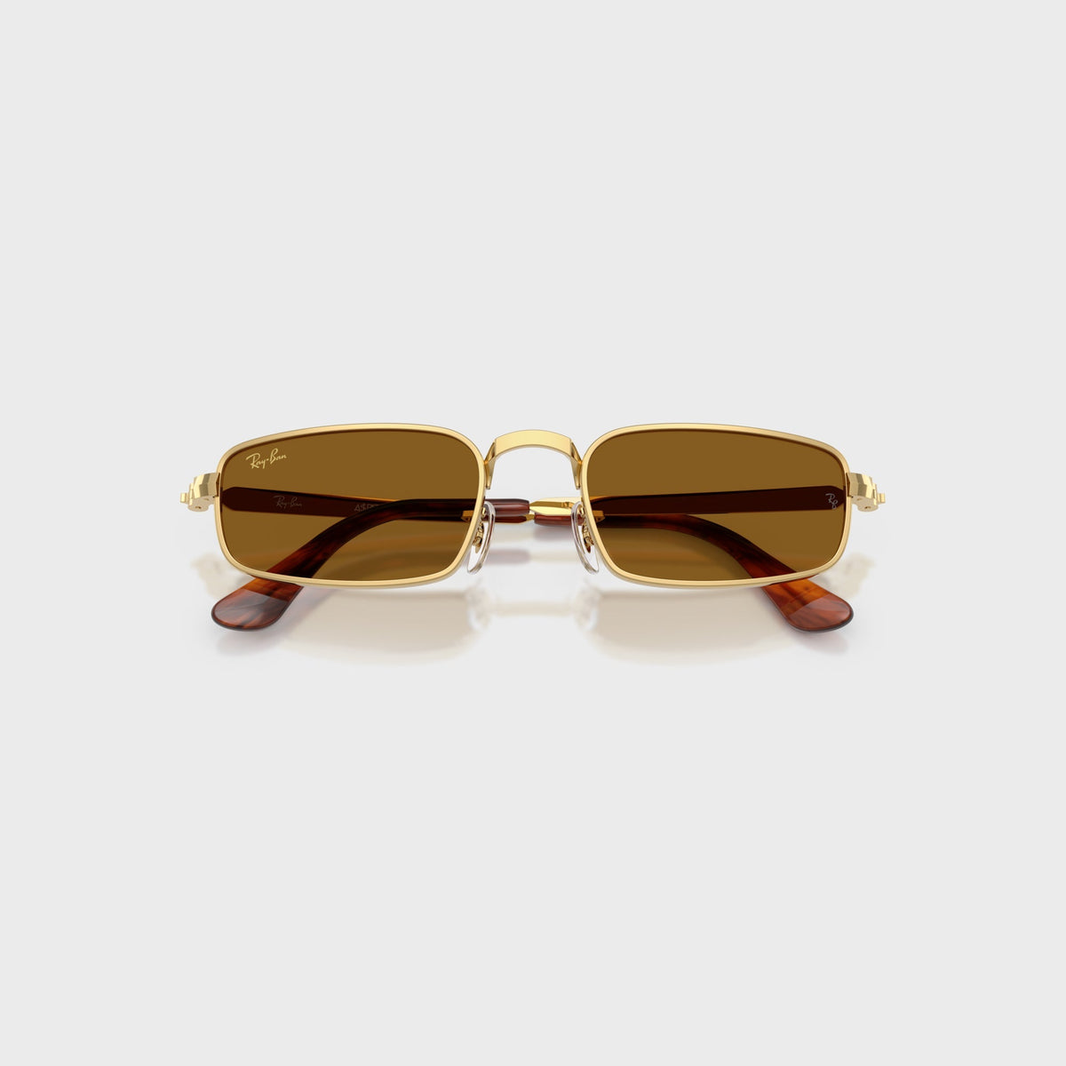Ray-Ban x A$AP ROCKY Bold Metal Sunglasses - Gold / Brown