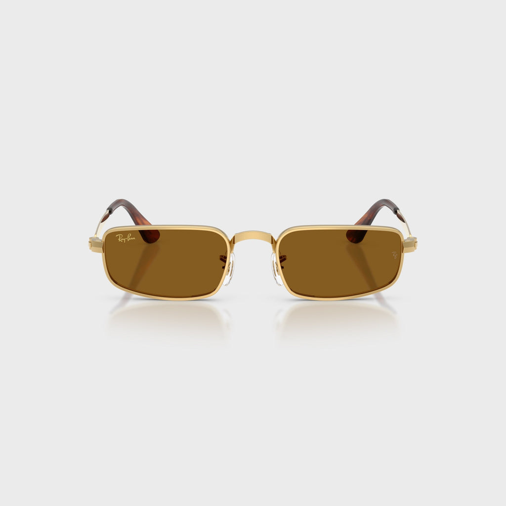 Ray-Ban x A$AP ROCKY Bold Metal Sunglasses - Gold / Brown