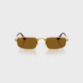 Ray-Ban x A$AP ROCKY Bold Metal Sunglasses - Gold / Brown