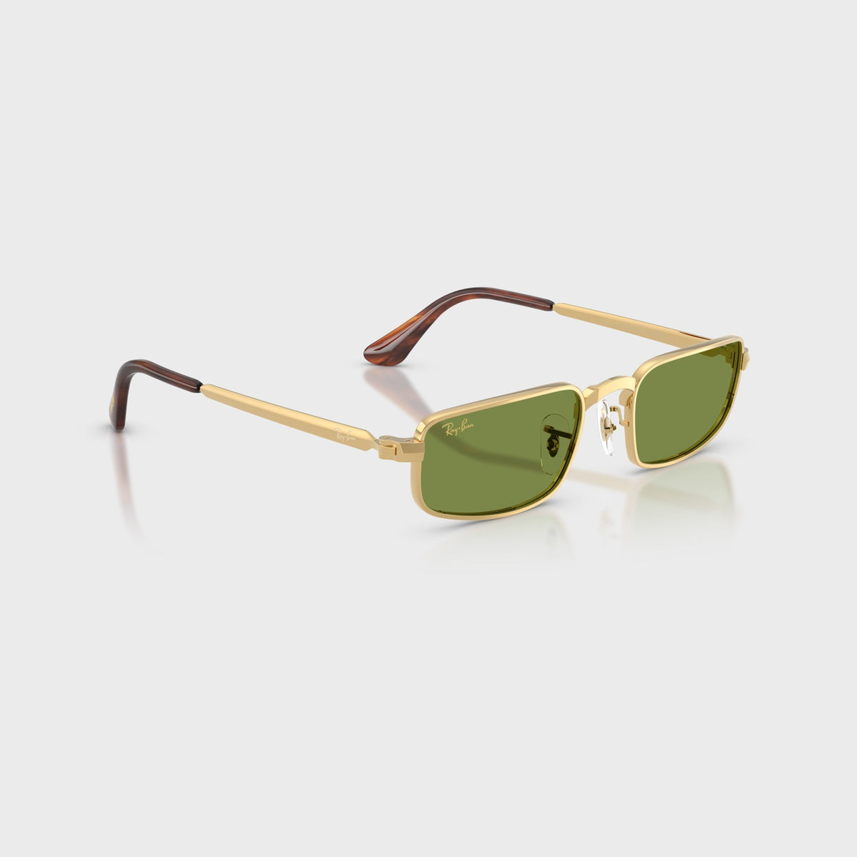 Ray-Ban x A$AP ROCKY Bold Metal Sunglasses - Gold / Green