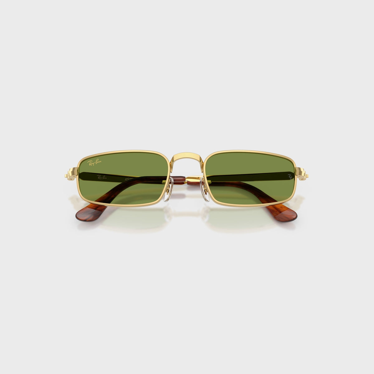 Ray-Ban x A$AP ROCKY Bold Metal Sunglasses - Gold / Green