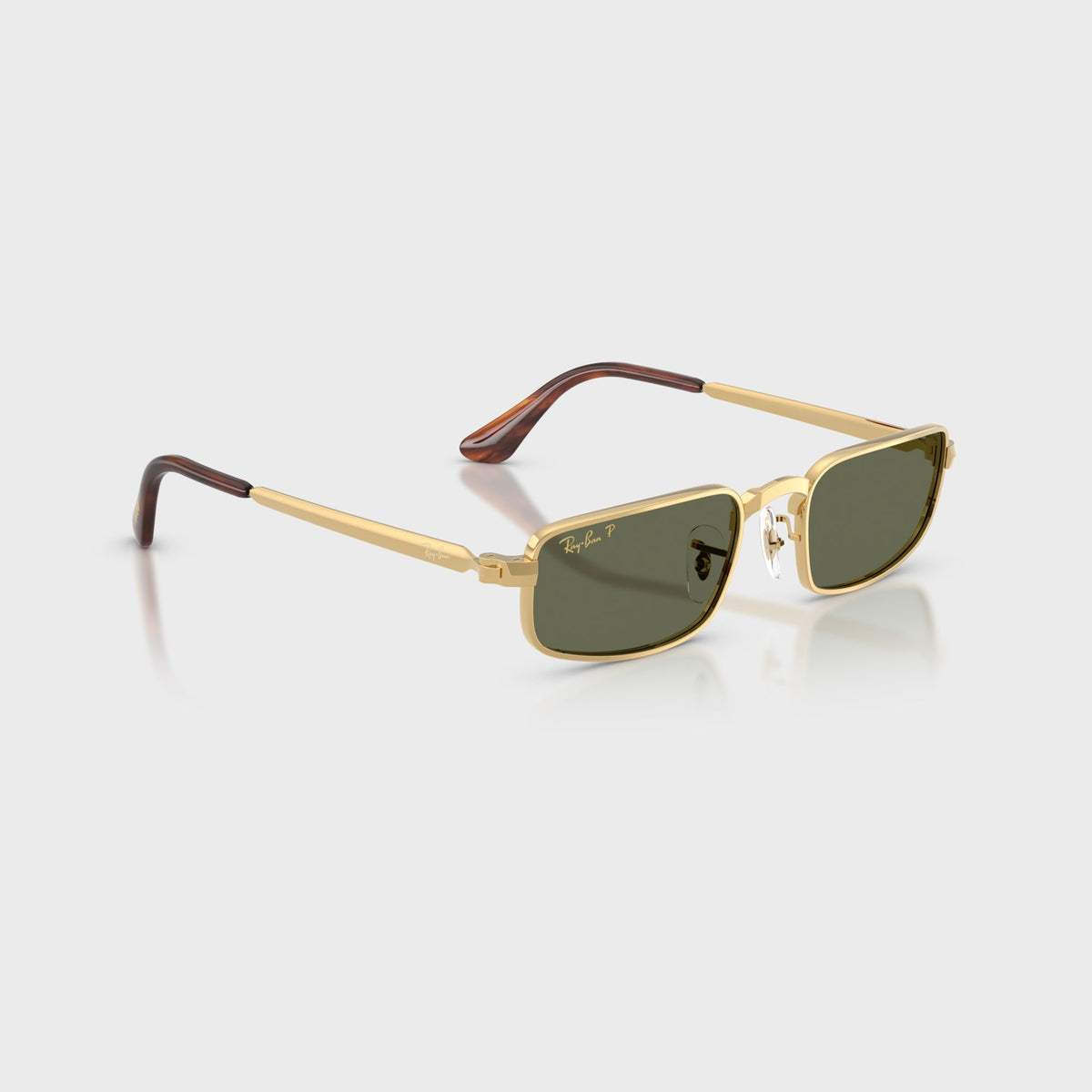 Ray-Ban x A$AP ROCKY Bold Metal Sunglasses - Gold / Green