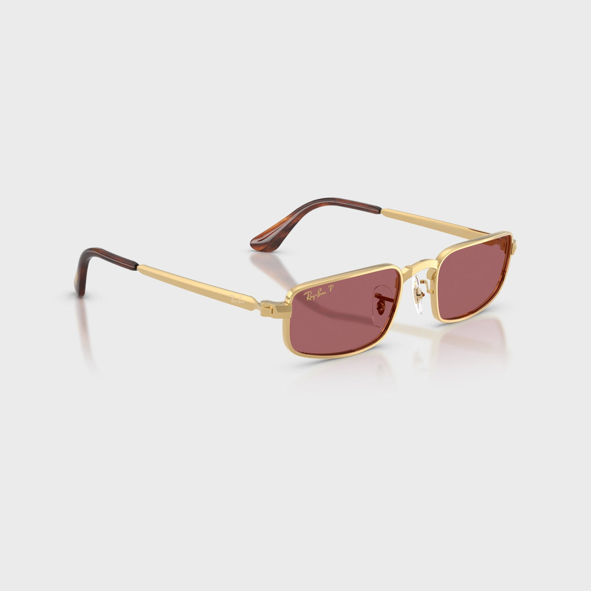 Ray-Ban x A$AP ROCKY Bold Metal Sunglasses - Gold / Purple
