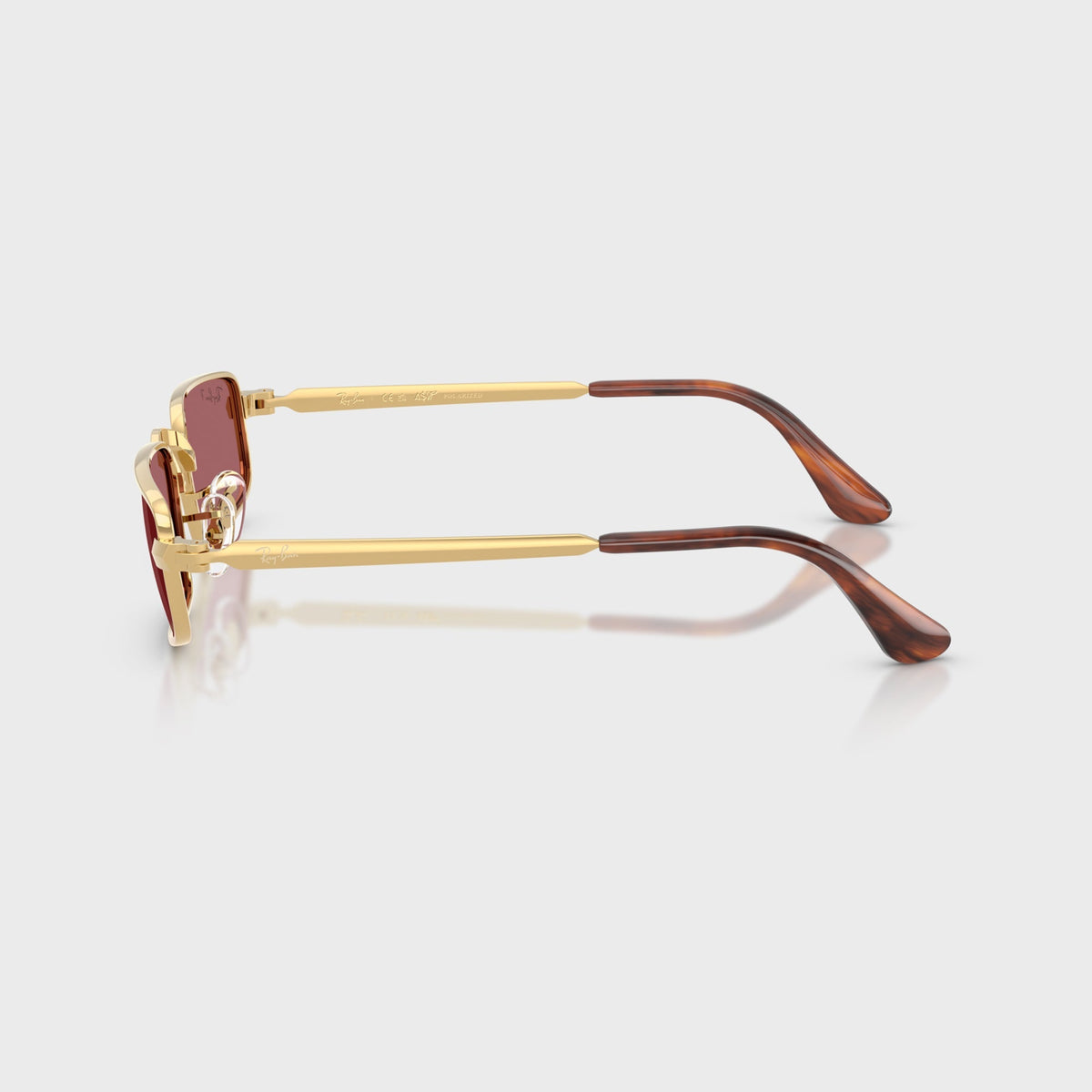Ray-Ban x A$AP ROCKY Bold Metal Sunglasses - Gold / Purple