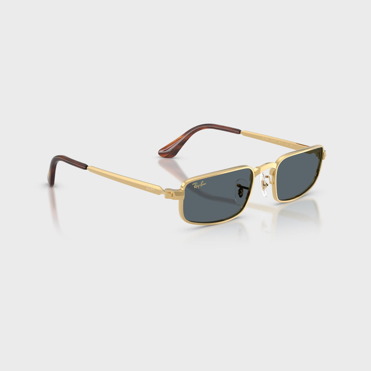 Ray-Ban x A$AP ROCKY Bold Metal Sunglasses - Gold / Blue