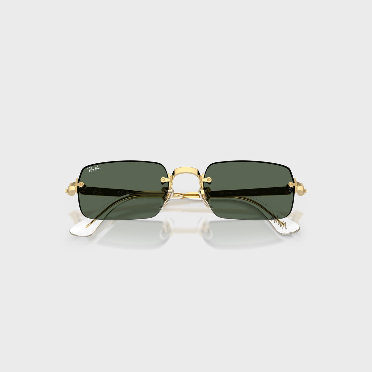 Ray-Ban x A$AP ROCKY Rimless Sunglasses - Gold / Green