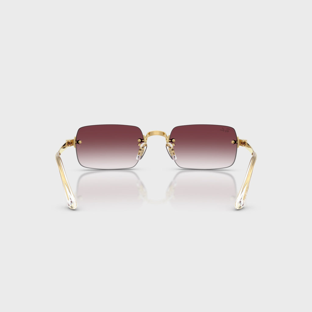 Ray-Ban x A$AP ROCKY Rimless Sunglasses - Gold / Purple