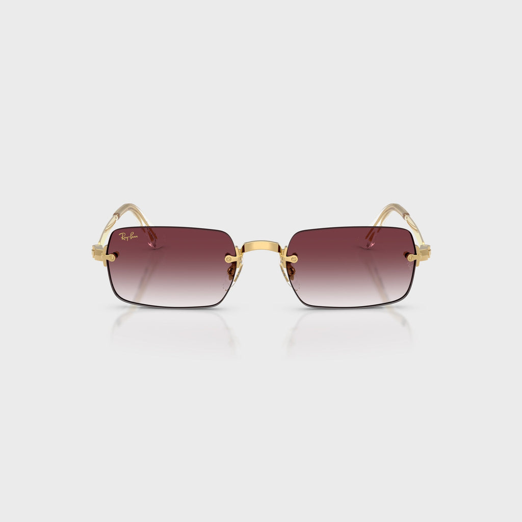Ray-Ban x A$AP ROCKY Rimless Sunglasses - Gold / Purple