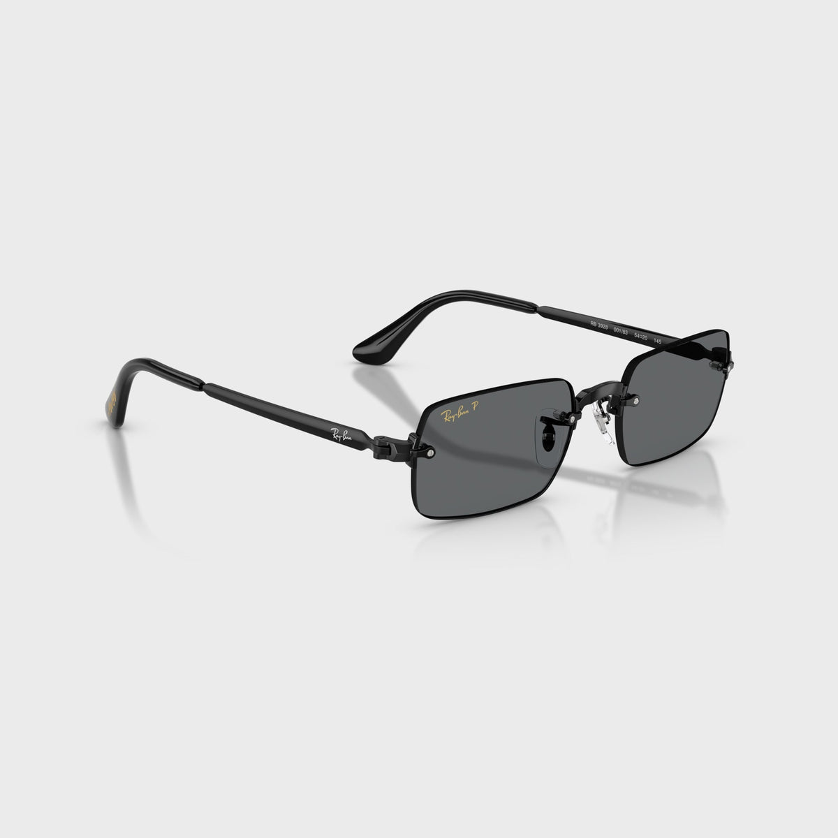Ray-Ban x A$AP ROCKY Rimless Sunglasses - Black / Grey