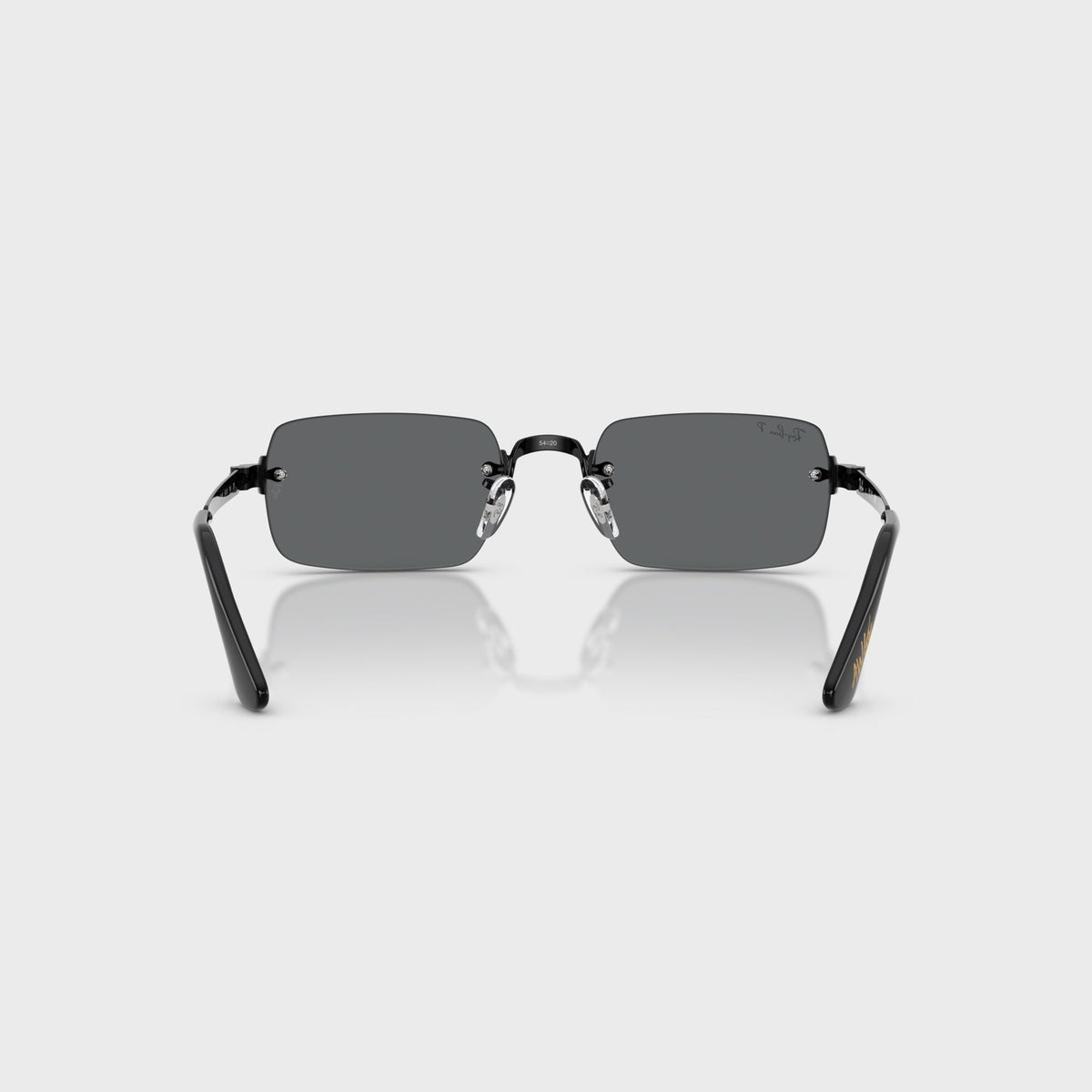 Ray-Ban x A$AP ROCKY Rimless Sunglasses - Black / Grey