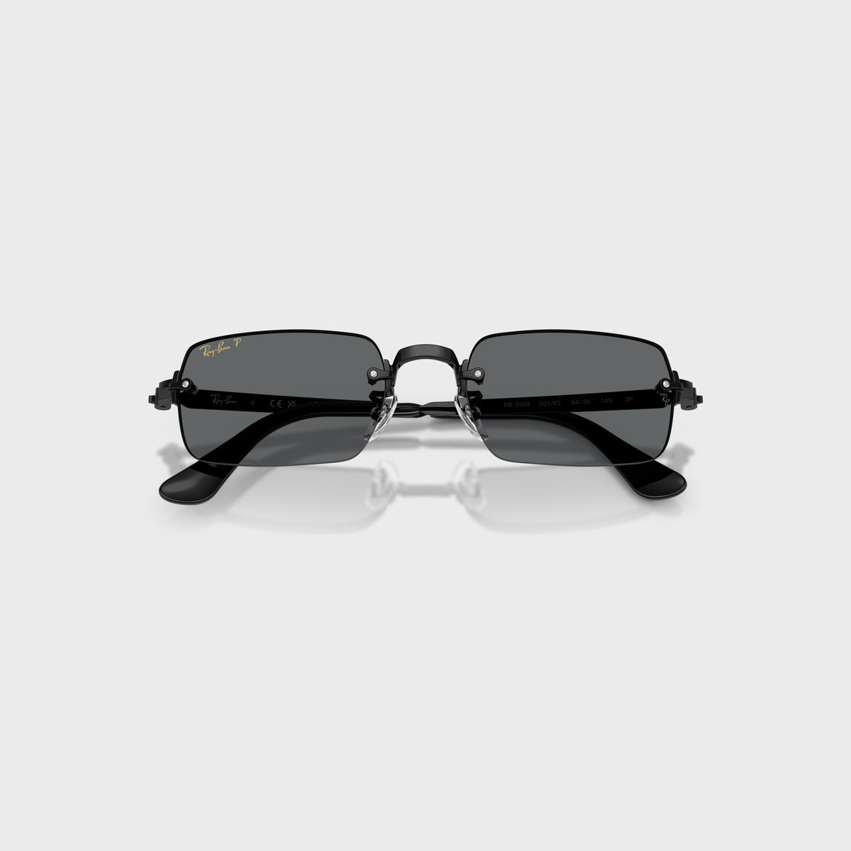 Ray-Ban x A$AP ROCKY Rimless Sunglasses - Black / Grey