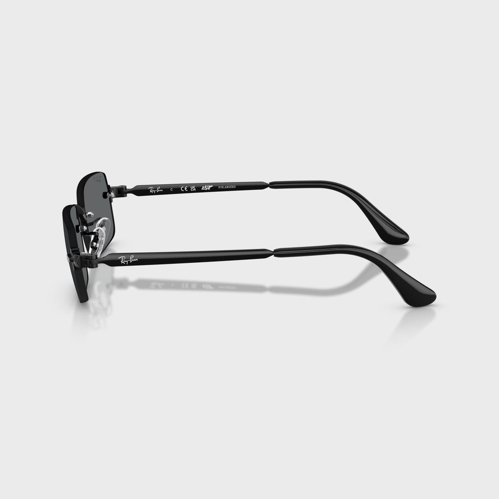 Ray-Ban x A$AP ROCKY Rimless Sunglasses - Black / Grey