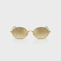Ray-Ban x A$AP ROCKY Rimless Sunglasses - Gold / Brown