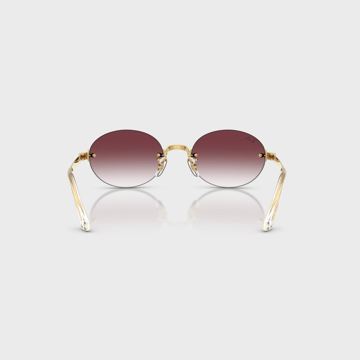Ray-Ban x A$AP ROCKY Rimless Sunglasses - Gold / Purple