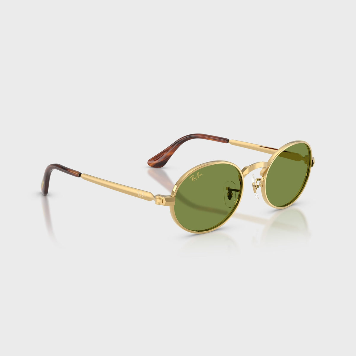 Ray-Ban x A$AP ROCKY Bold Metal Sunglasses - Gold / Green