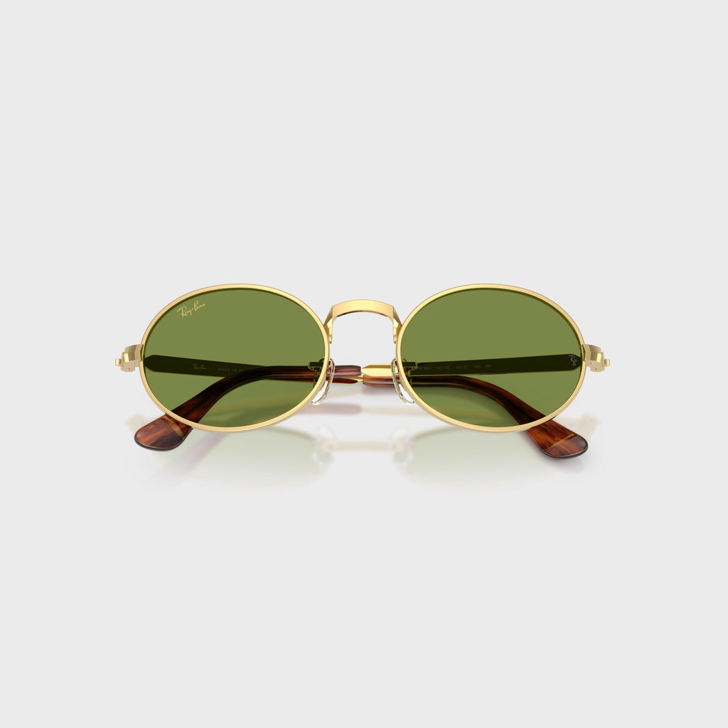 Ray-Ban x A$AP ROCKY Bold Metal Sunglasses - Gold / Green