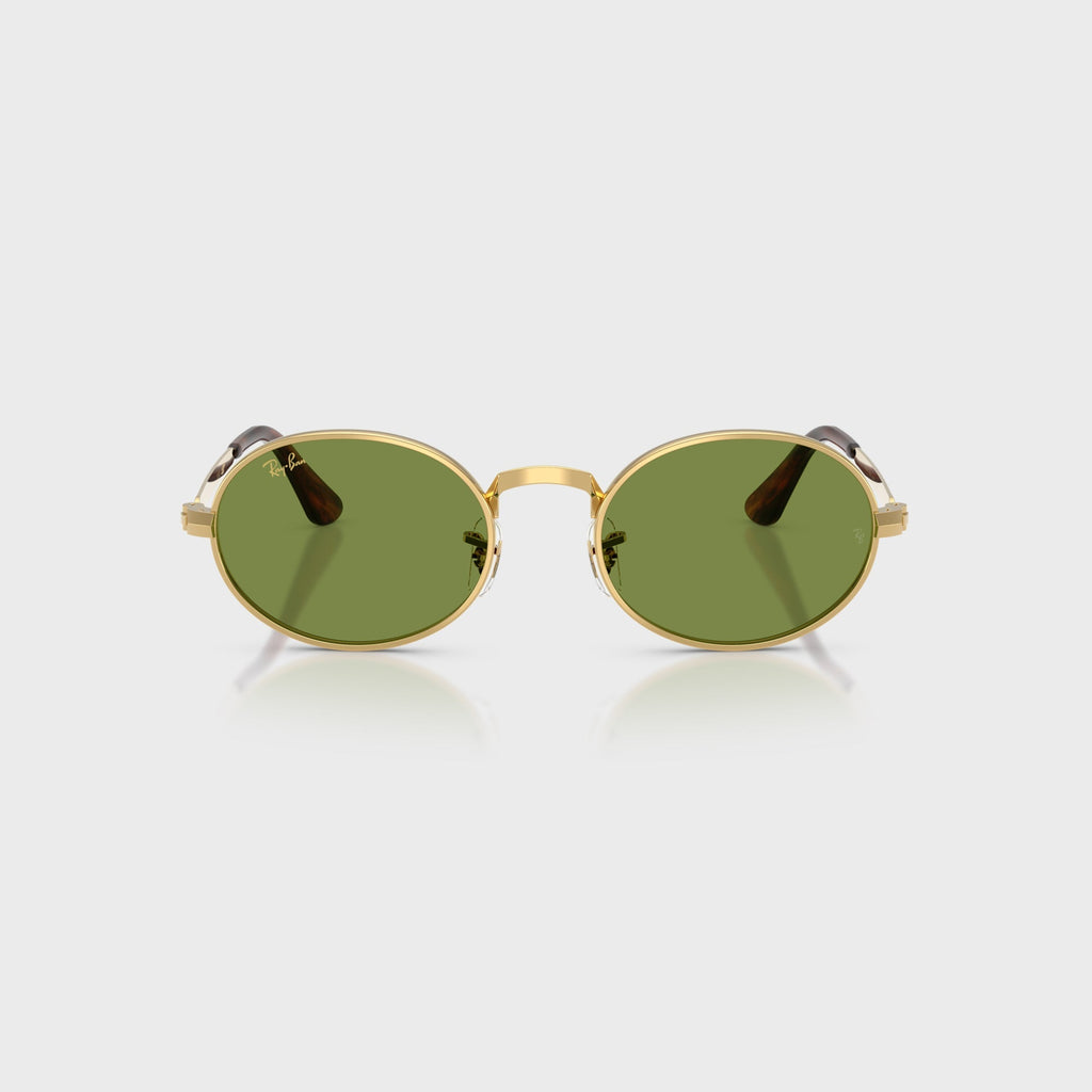 Ray-Ban x A$AP ROCKY Bold Metal Sunglasses - Gold / Green