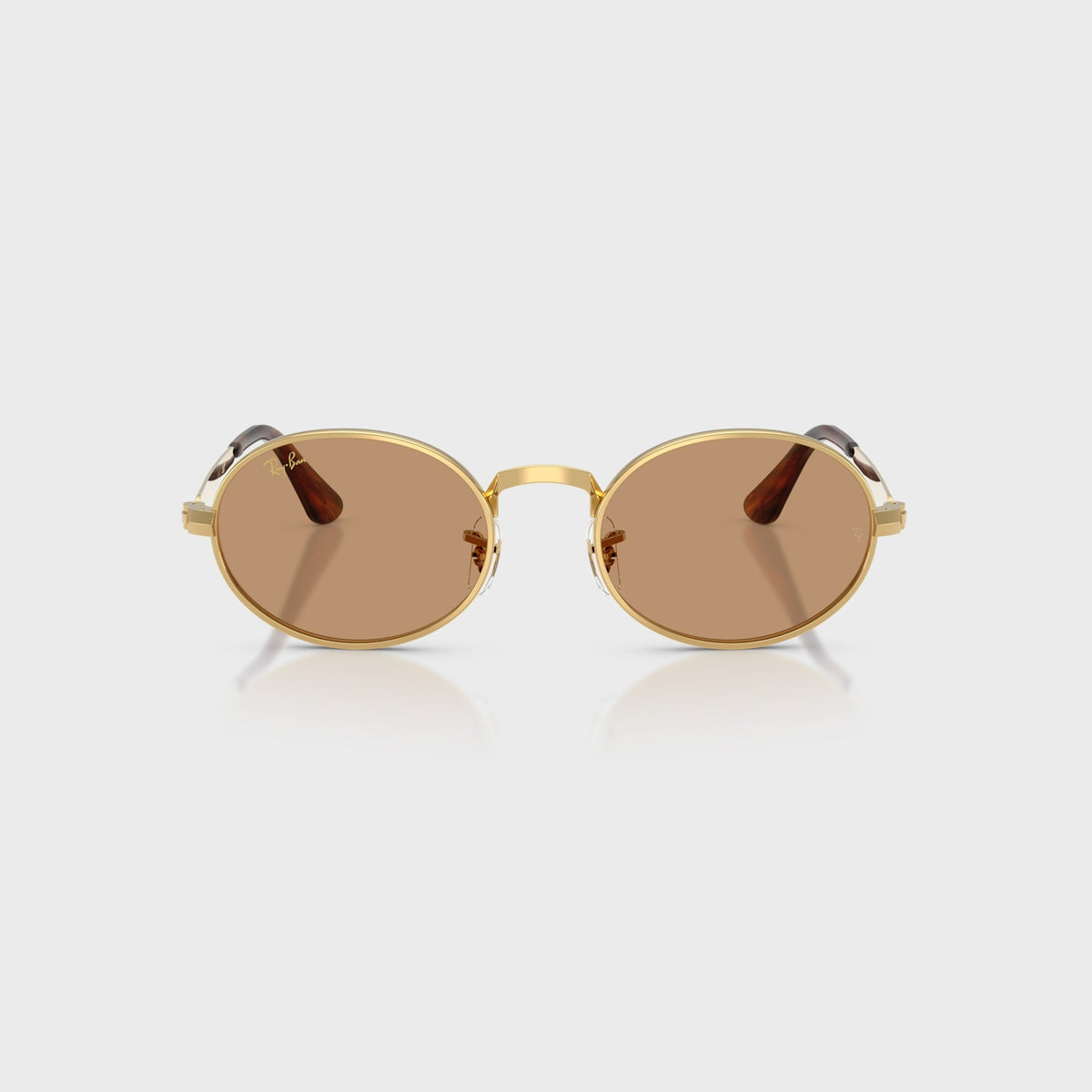Ray-Ban x A$AP ROCKY Bold Metal Sunglasses - Gold / Brown