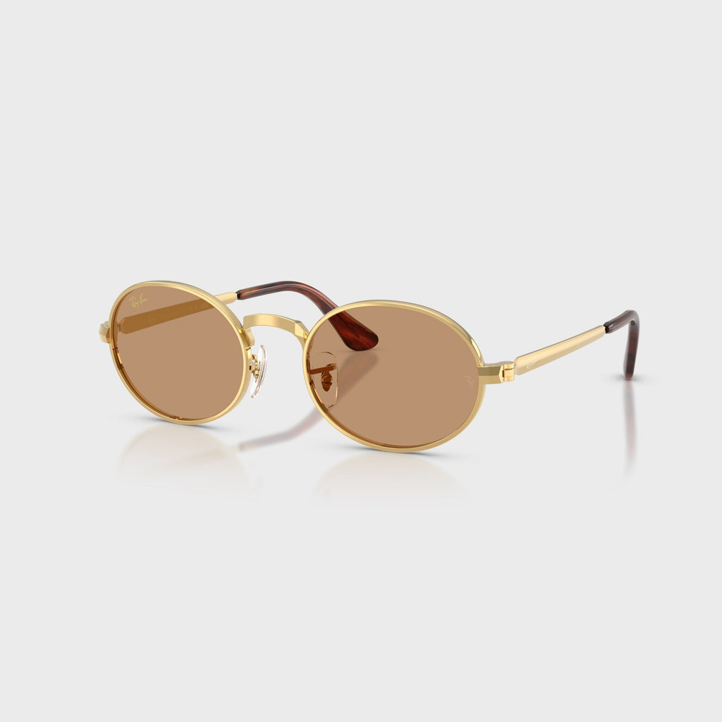 Ray-Ban x A$AP ROCKY Bold Metal Sunglasses - Gold / Brown