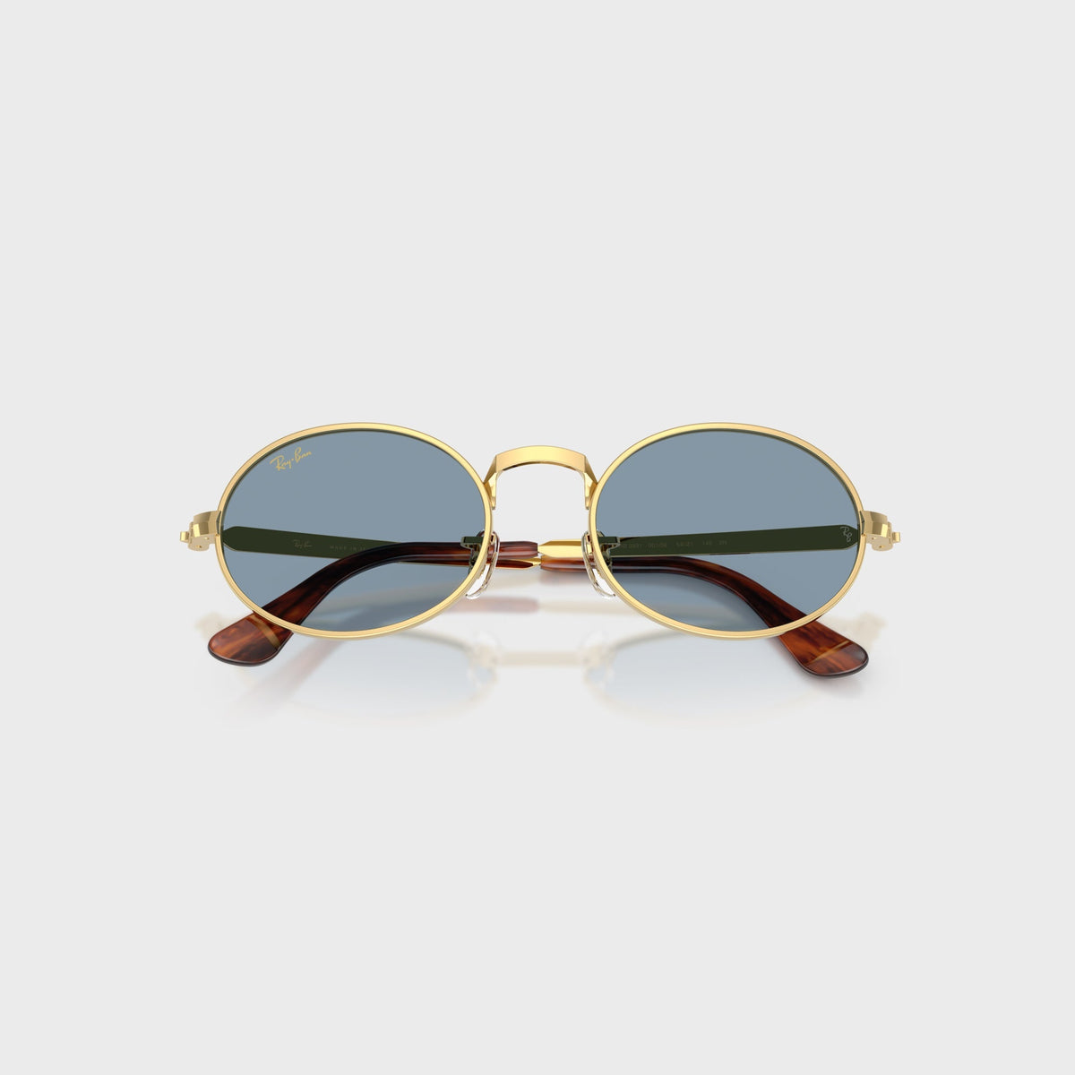 Ray-Ban x A$AP ROCKY Bold Metal Sunglasses - Gold / Blue