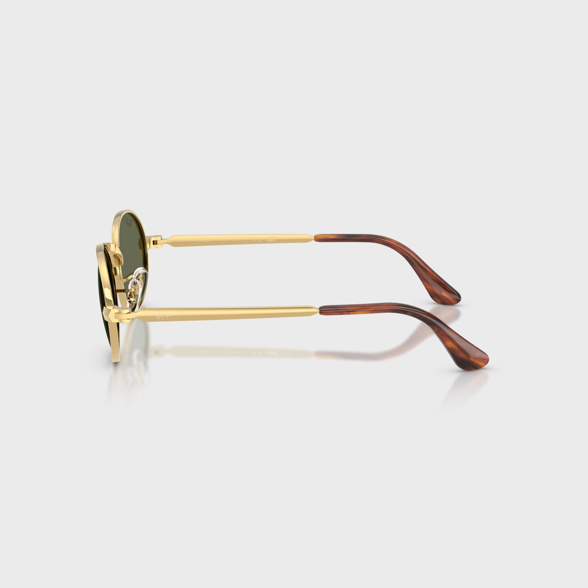 Ray-Ban x A$AP ROCKY Bold Metal Sunglasses - Gold / Green