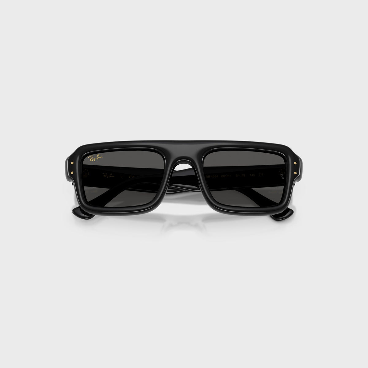 Ray-Ban x A$AP Rocky Flacko Puffer Sunglasses - Black Frame / Dark Grey Lens