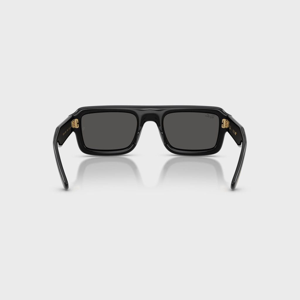 Ray-Ban x A$AP Rocky Flacko Puffer Sunglasses - Black Frame / Dark Grey Lens