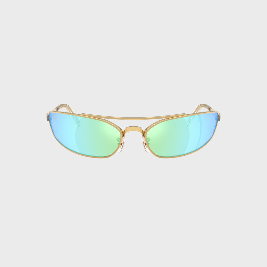 Ray-Ban x A$AP ROCKY Pinnacle Metal Sunglasses - Gold / Blue