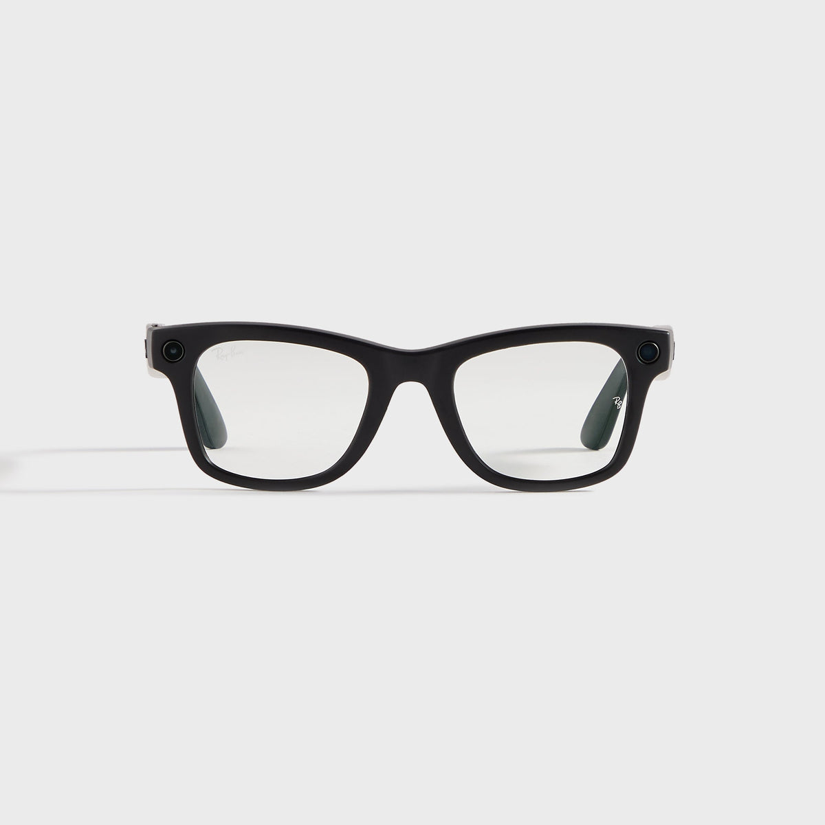 Ray-Ban Meta Wayfarer Sunglasses - Matte Black / Clear