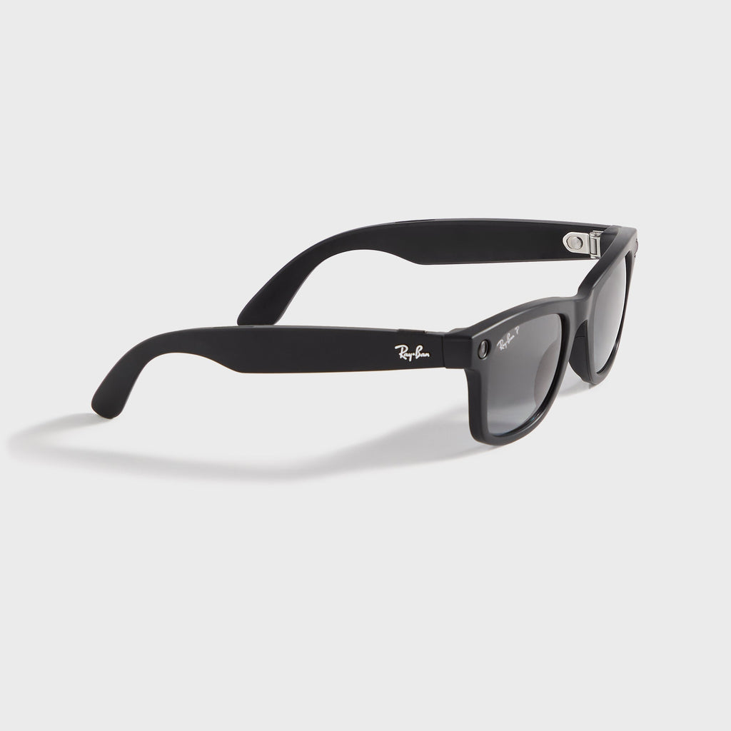 Ray-Ban Meta Wayfarer Sunglasses - Matte Black