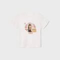 ReDone Classic Just A Girl Tee - Vintage White