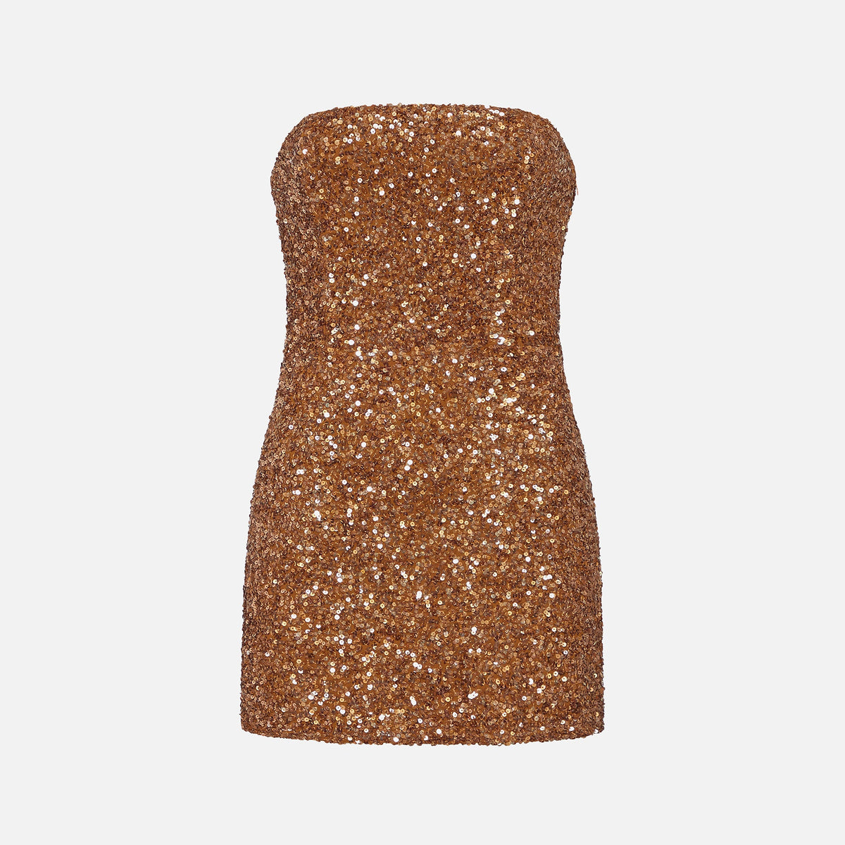 Retrofete Heather Mini Dress - Amber Brown