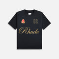 Rhude Script Tee - Black