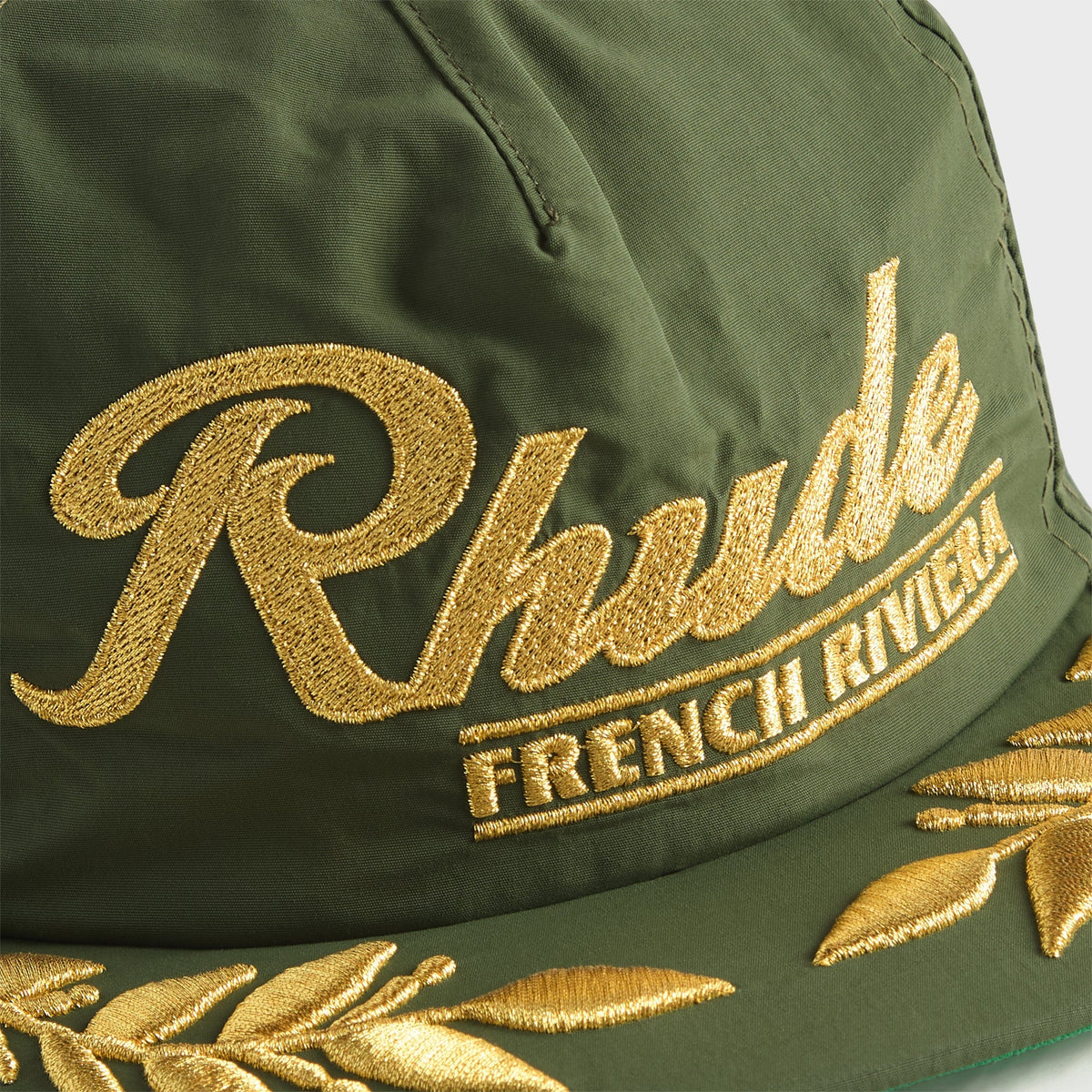 Rhude French Riviera Cap - Green / Gold