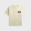 Rhude Racing Crest Tee - Vintage White / Navy