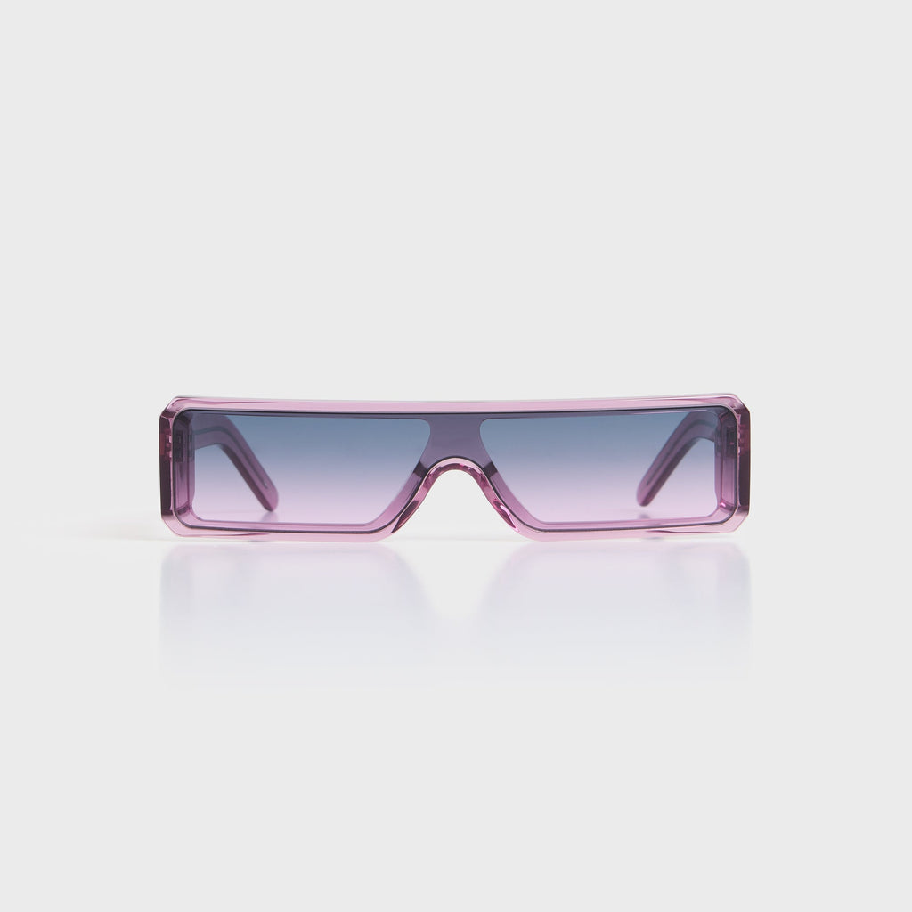 Rick Owens Gethshades Sunglasses - Violet Temples / Violet Lens