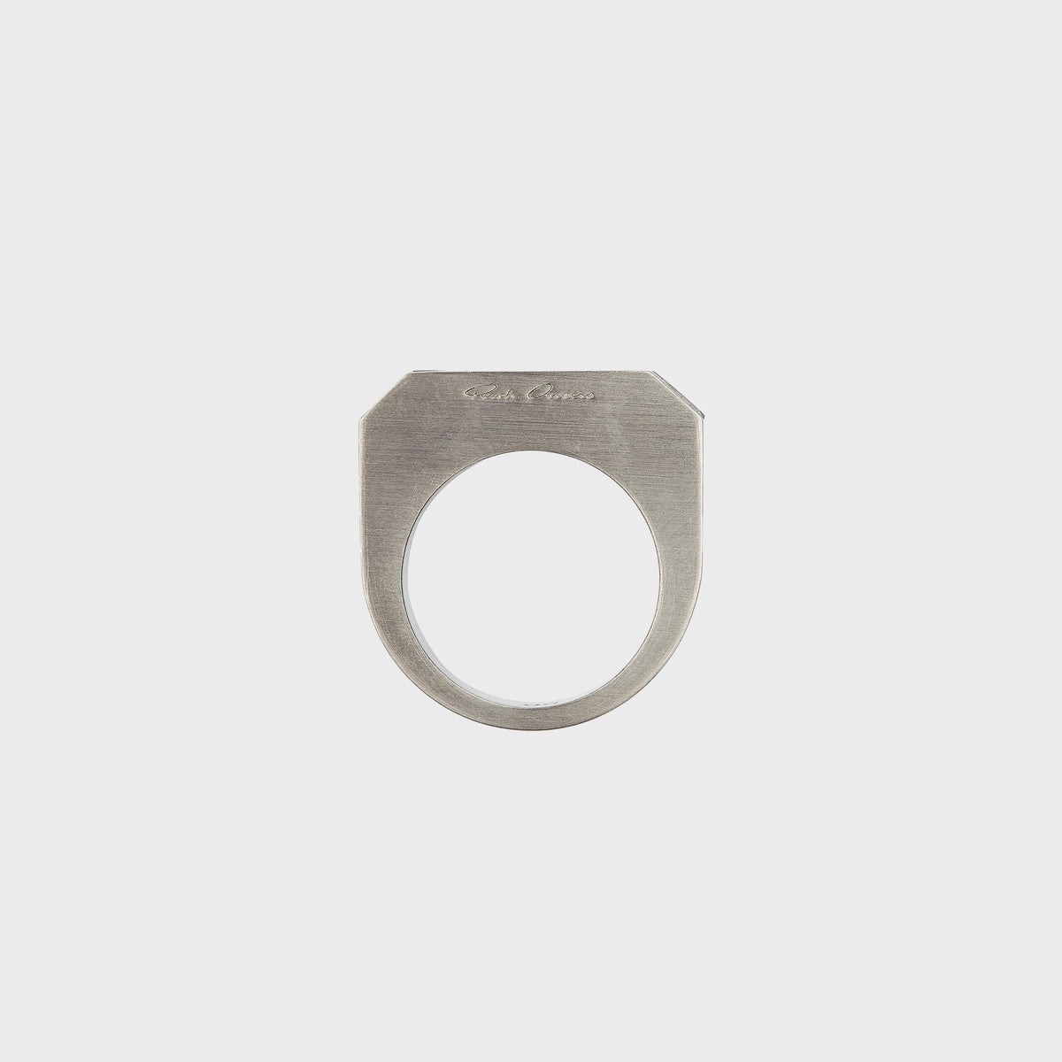 Rick Owens Crystal Hollywood Ring - Palladio
