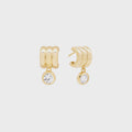 SHASHI Robyn Huggie Earring - Gold