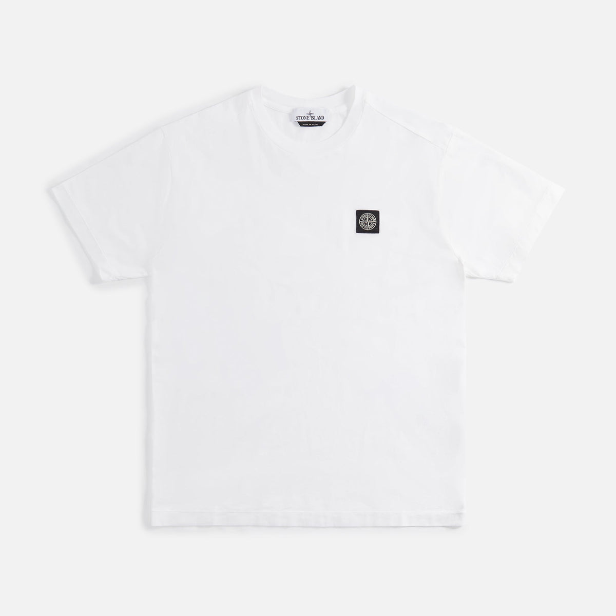 Stone Island Garment Dyed Tee - White