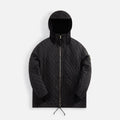 Stone Island Quilted Hooded Zip-Up Jacket - Lead Grey