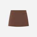 SIR Bromley Mini Skirt - Brown