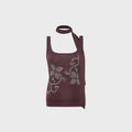 Siedres Nina Embellished Scarf Detailed Top - Burgundy