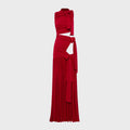 Siedres Camilla Maxi Jersey Dress - Red
