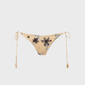 Siedres Rom Tie-Detailed Low-Rise Bikini Brief - Yellow