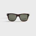 Saint Laurent 53MM Rectangular Sunglasses - Havana / Grey