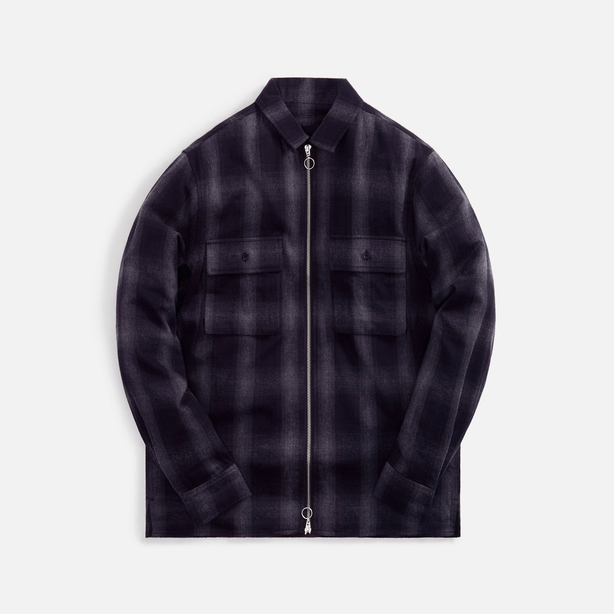 Stampd Mason Zip Up Shirt - Black