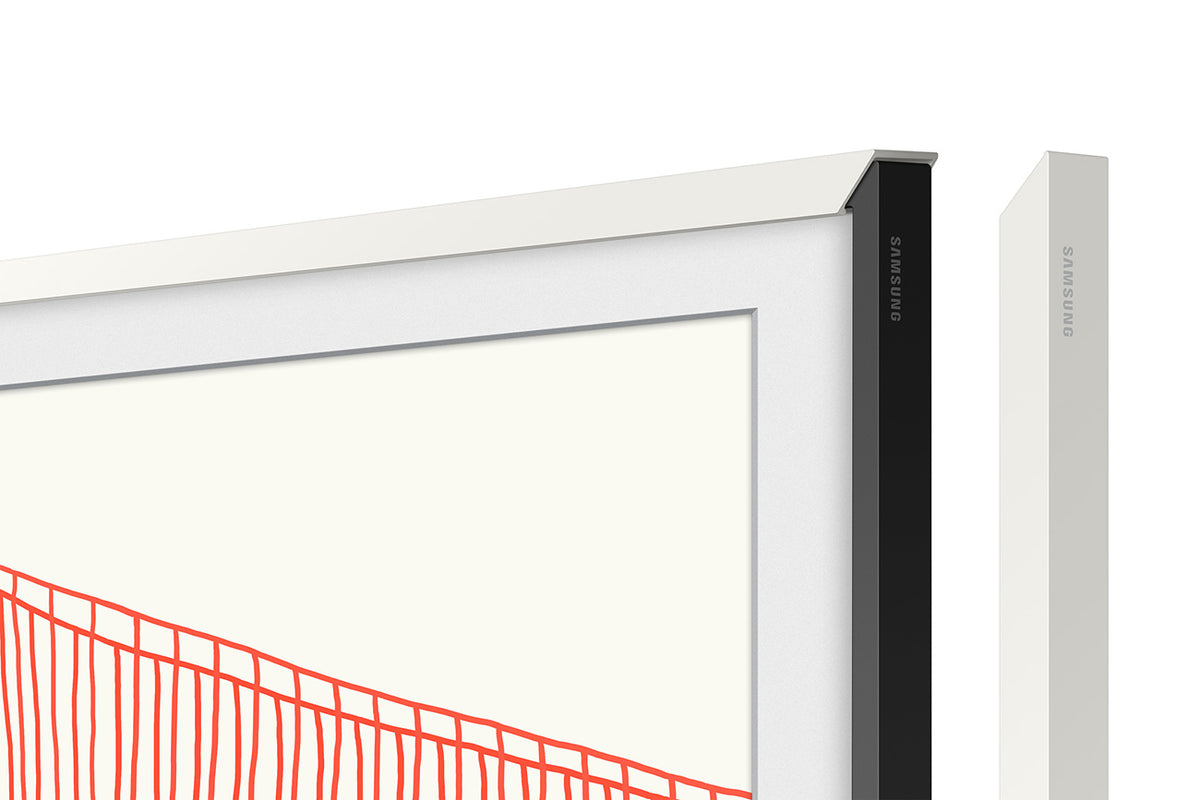 Samsung (2021) 50" The Frame Customizable Bezel In Modern White - VG-SCFA50WTBZA - image 5