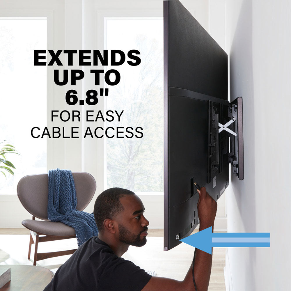 Sanus 42" - 90" Large Advanced Tilt 4D TV Wall Mount - VLT7-B2 - image 7