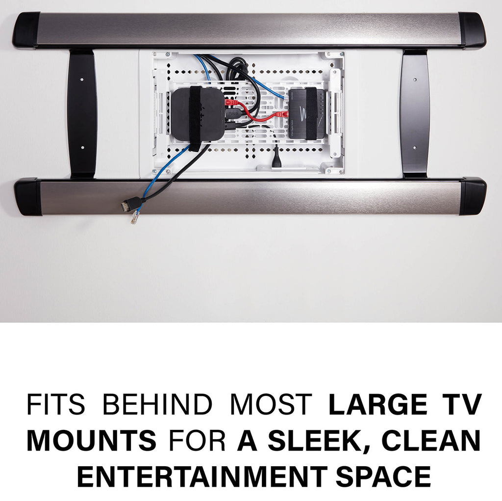 Sanus White 9" TV Media In-Wall Box - SA-IWB9-W1 - image 5